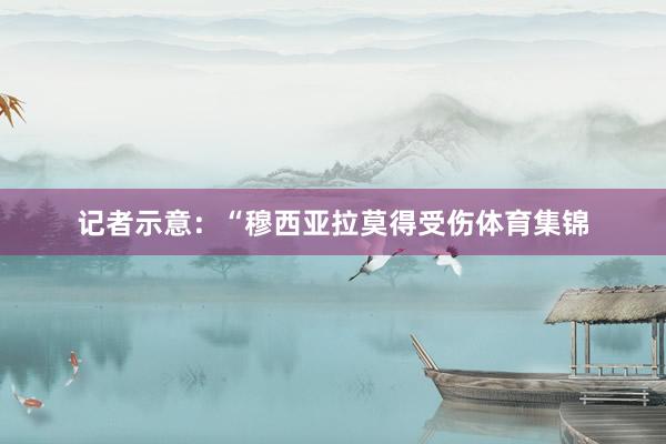 记者示意：“穆西亚拉莫得受伤体育集锦